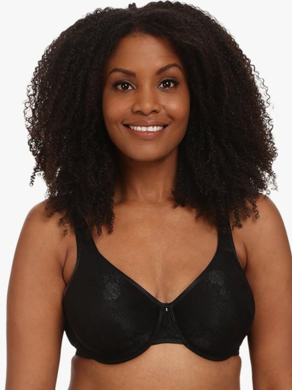 Wacoal 855244 Women's Clear and Classic Full Coverage Underwire Bra 38C Black